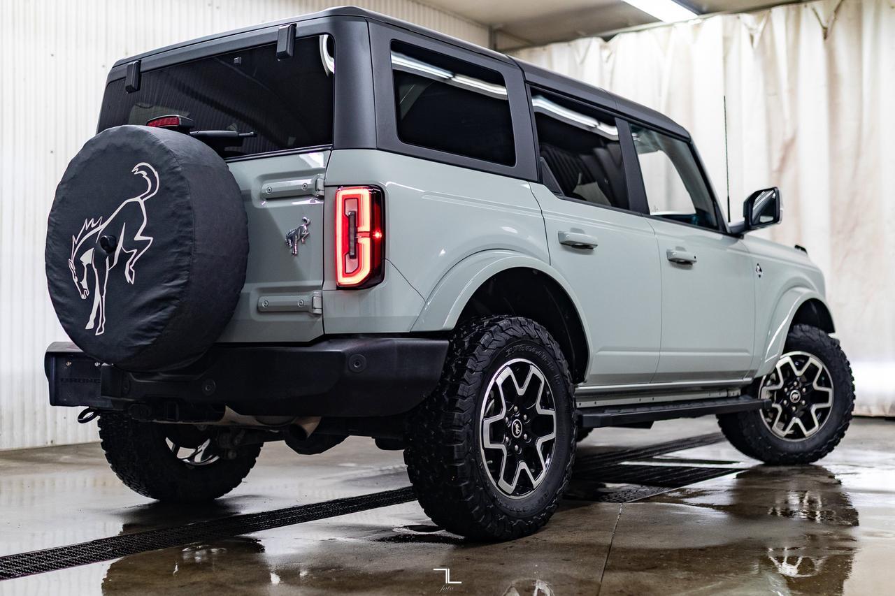 2023 Ford Bronco 4x4 Outer Banks Nav BCam Red Deer AB