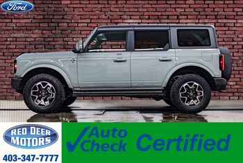 2023_Ford_Bronco_4x4 Outer Banks Nav BCam_ Red Deer AB