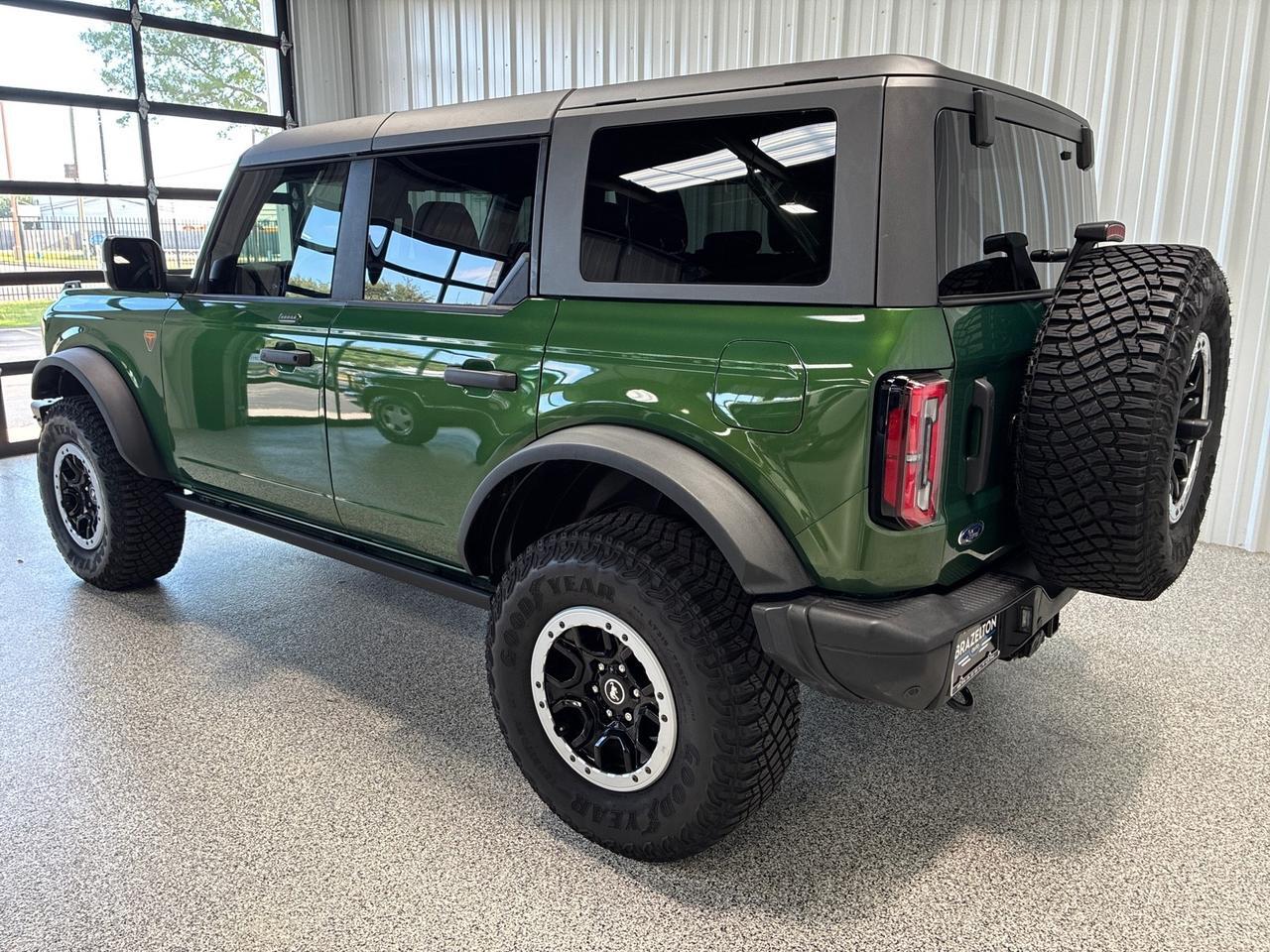 2023 Ford Bronco Badlands, Lux Pkg, Sasquatch Pkg, Hardtop, Leather, Tow, HD Bumper