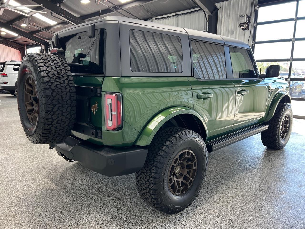 2023 Ford Bronco Outer Banks, High Pkg, V6, Hard Top, Lift, Power Steps Houston TX