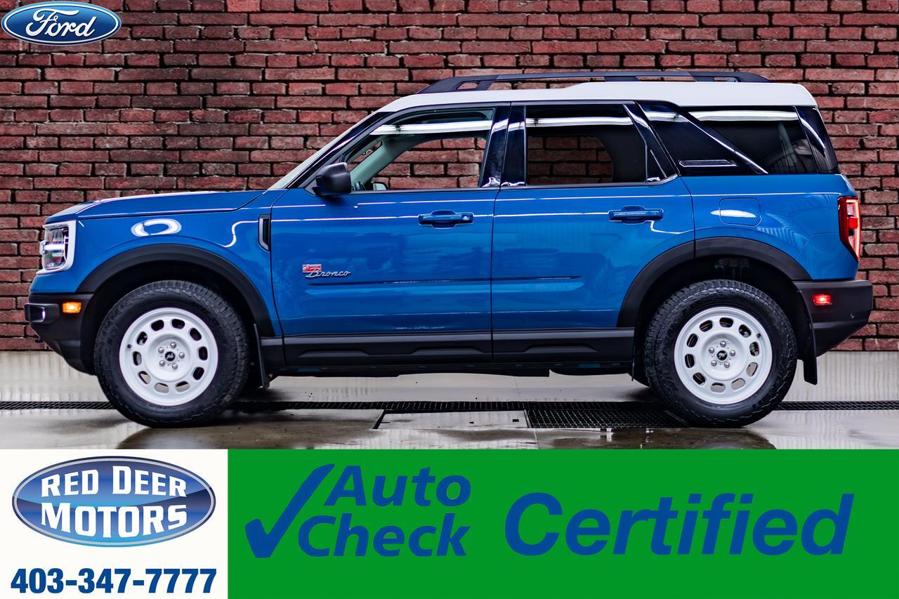 2023 Ford Bronco Sport 4x4 Heritage Limited Leather Roof Nav