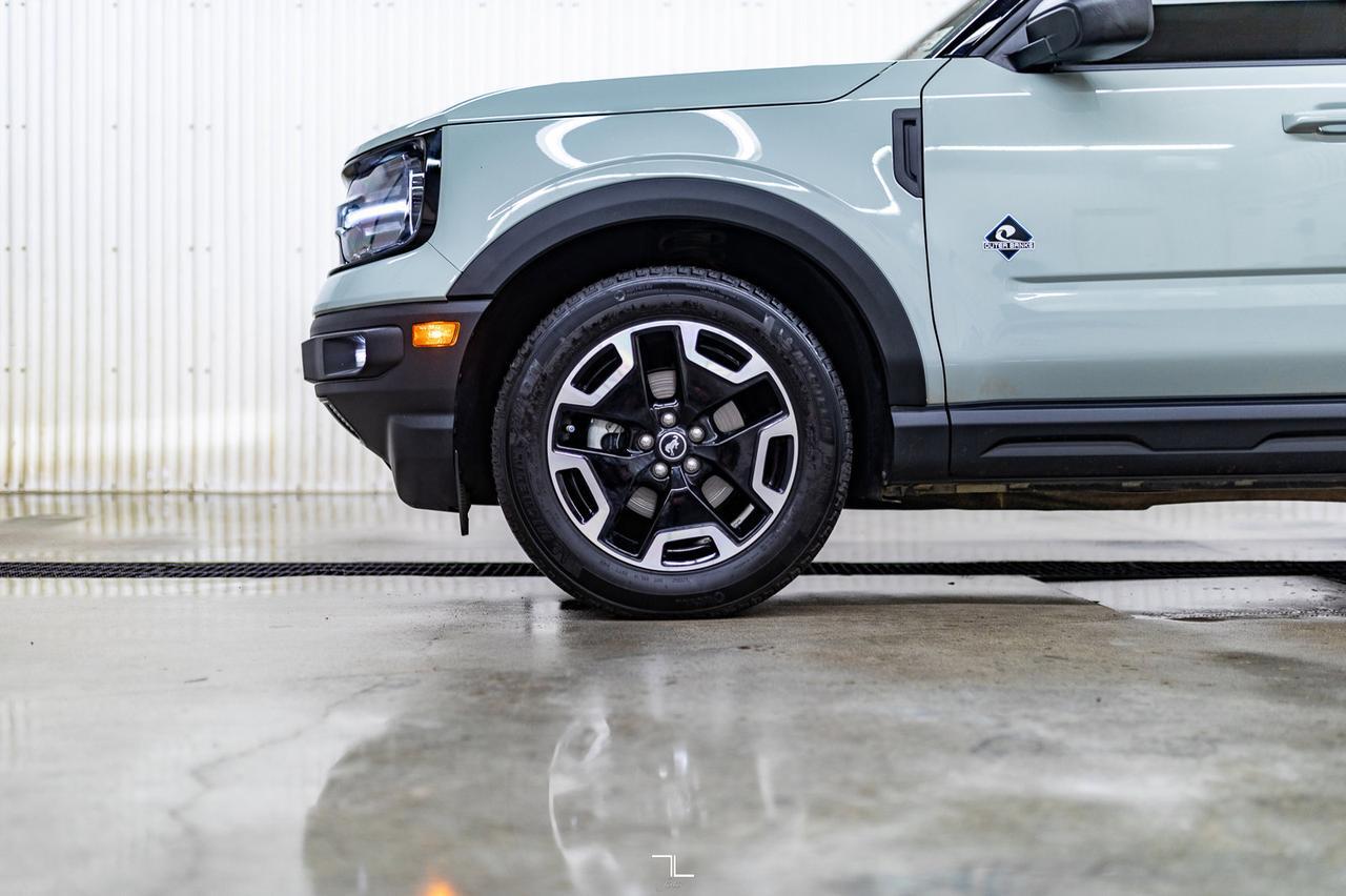 2023 Ford Bronco Sport 4x4 Outer Banks Leather Roof Nav BCam Red Deer AB