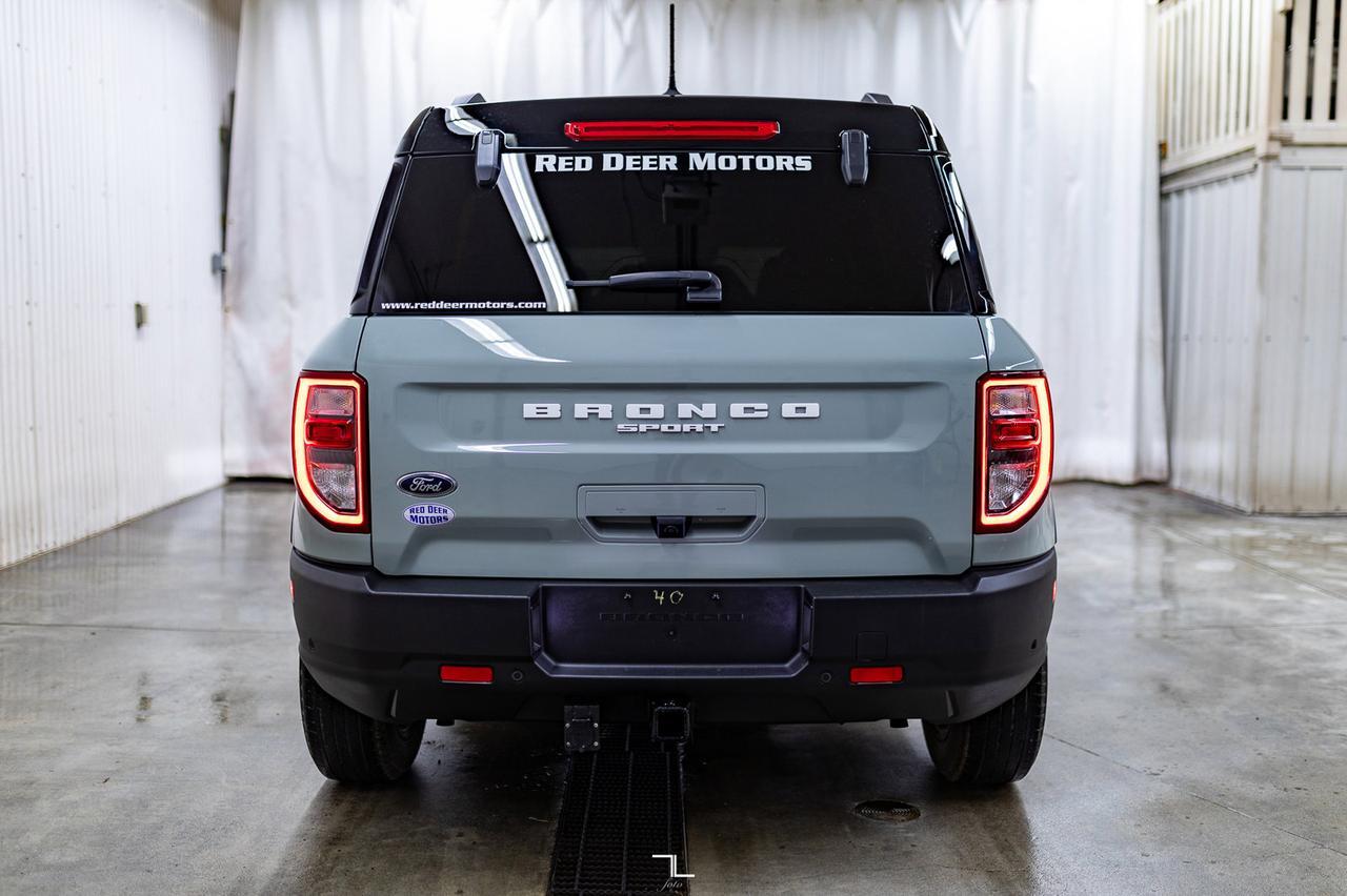 2023 Ford Bronco Sport 4x4 Outer Banks Leather Roof Nav BCam Red Deer AB
