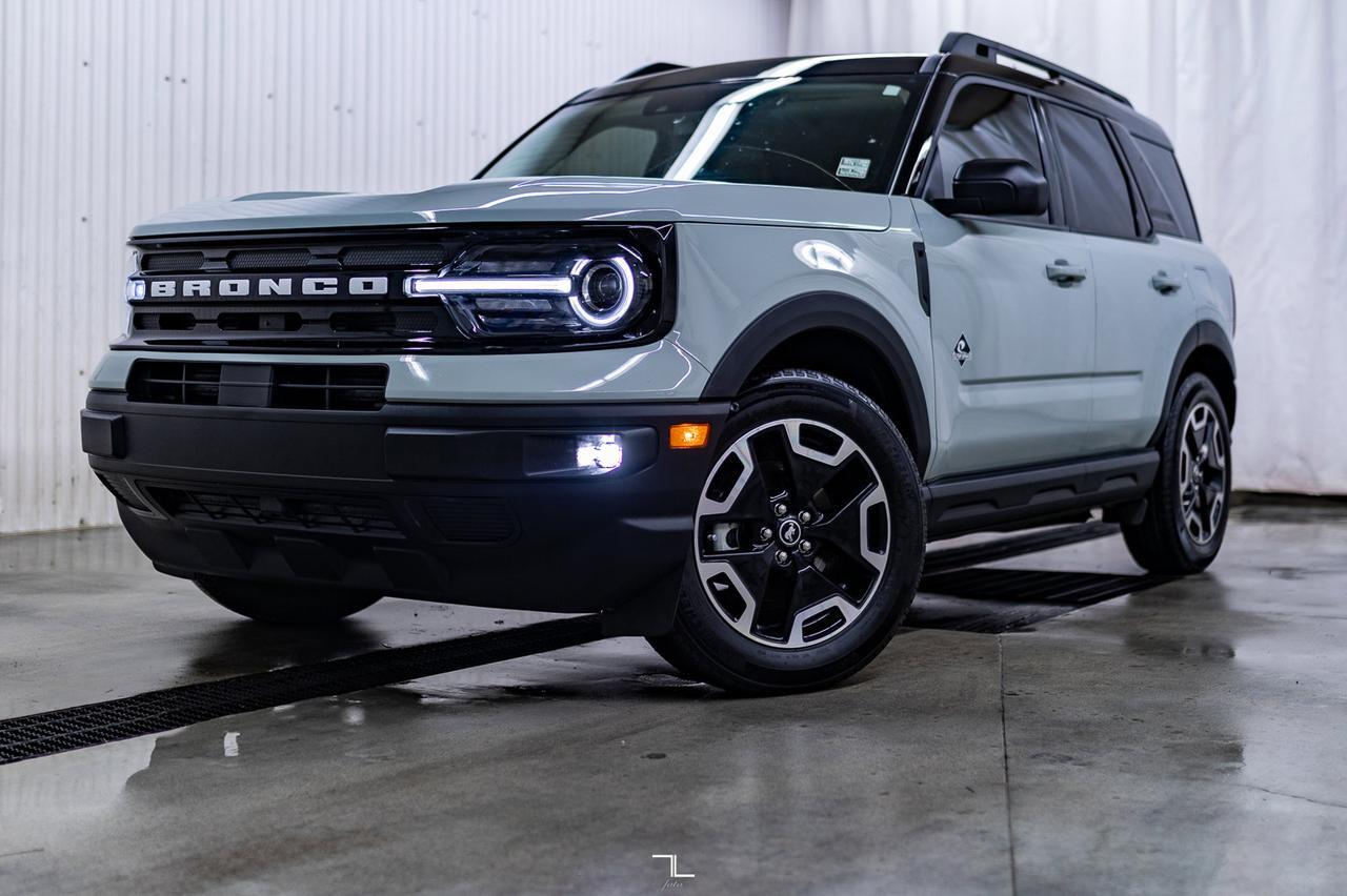 2023 Ford Bronco Sport 4x4 Outer Banks Leather Roof Nav BCam Red Deer AB