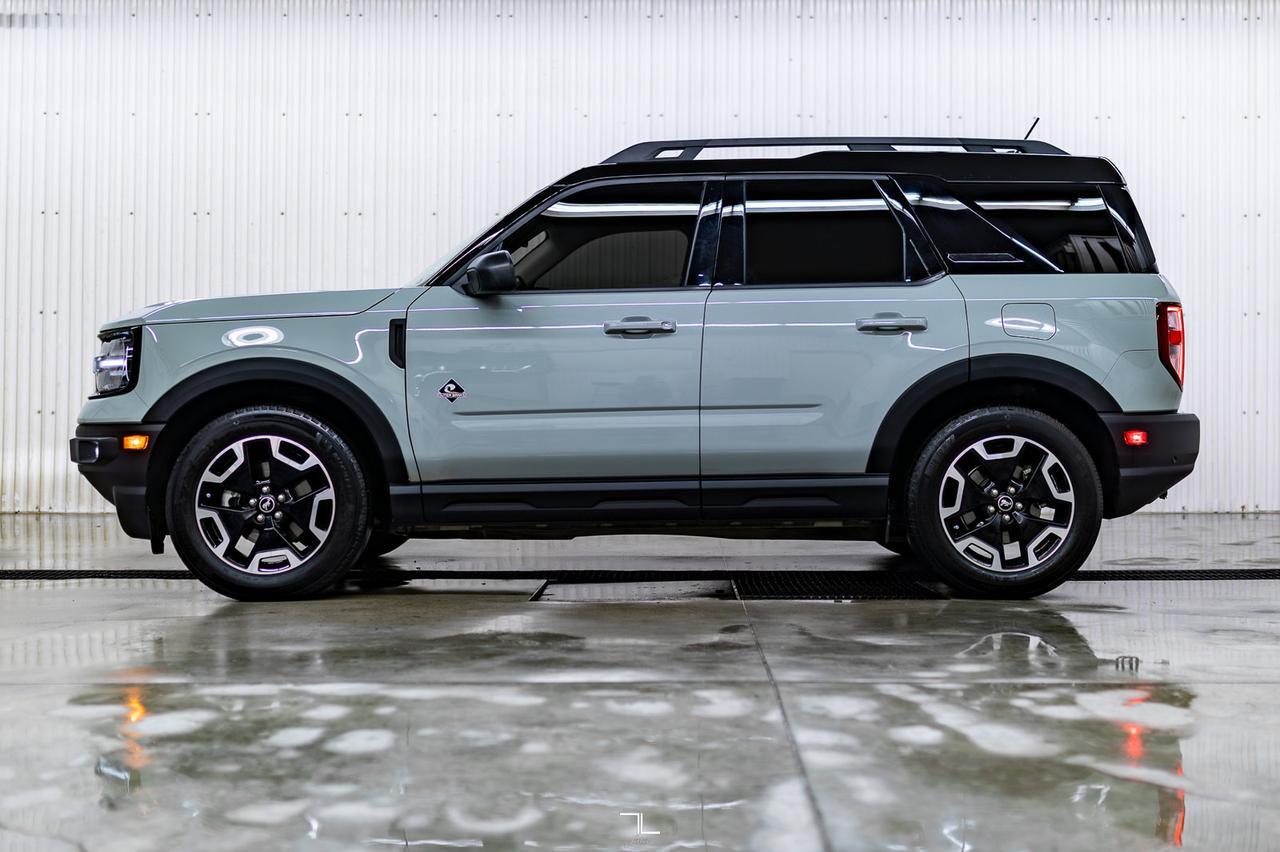 2023 Ford Bronco Sport 4x4 Outer Banks Leather Roof Nav BCam Red Deer AB