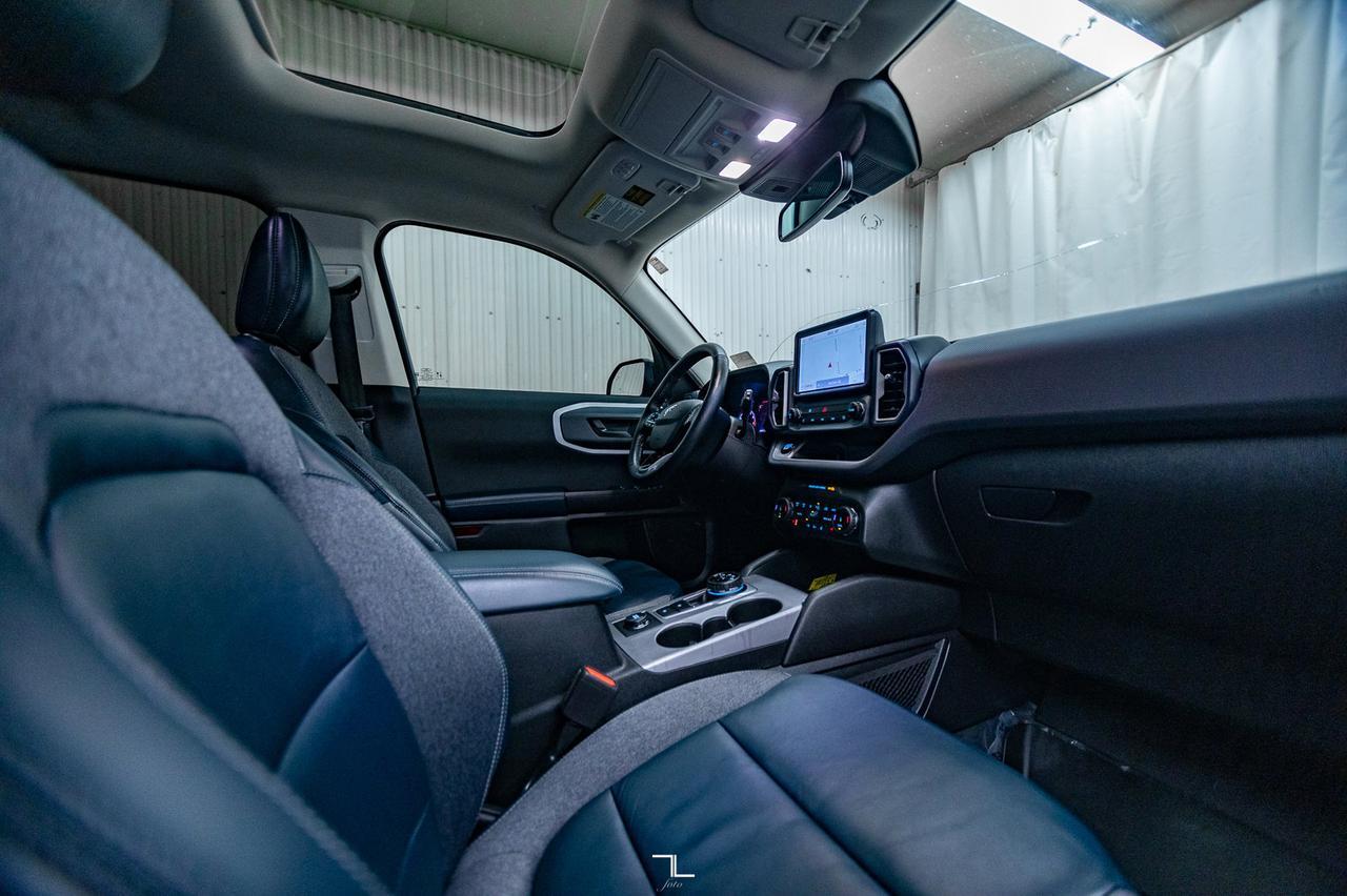 2023 Ford Bronco Sport 4x4 Outer Banks Leather Roof Nav BCam Red Deer AB