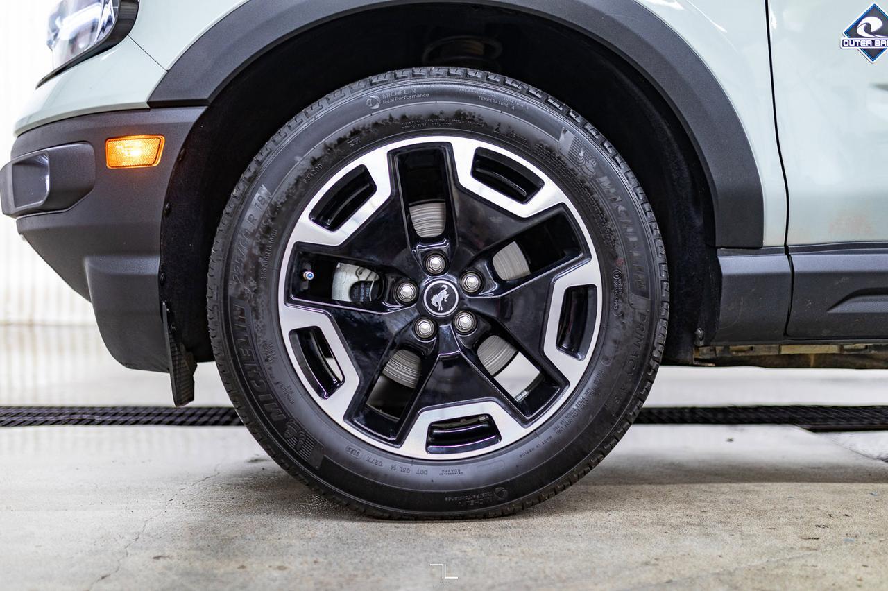 2023 Ford Bronco Sport 4x4 Outer Banks Leather Roof Nav BCam Red Deer AB