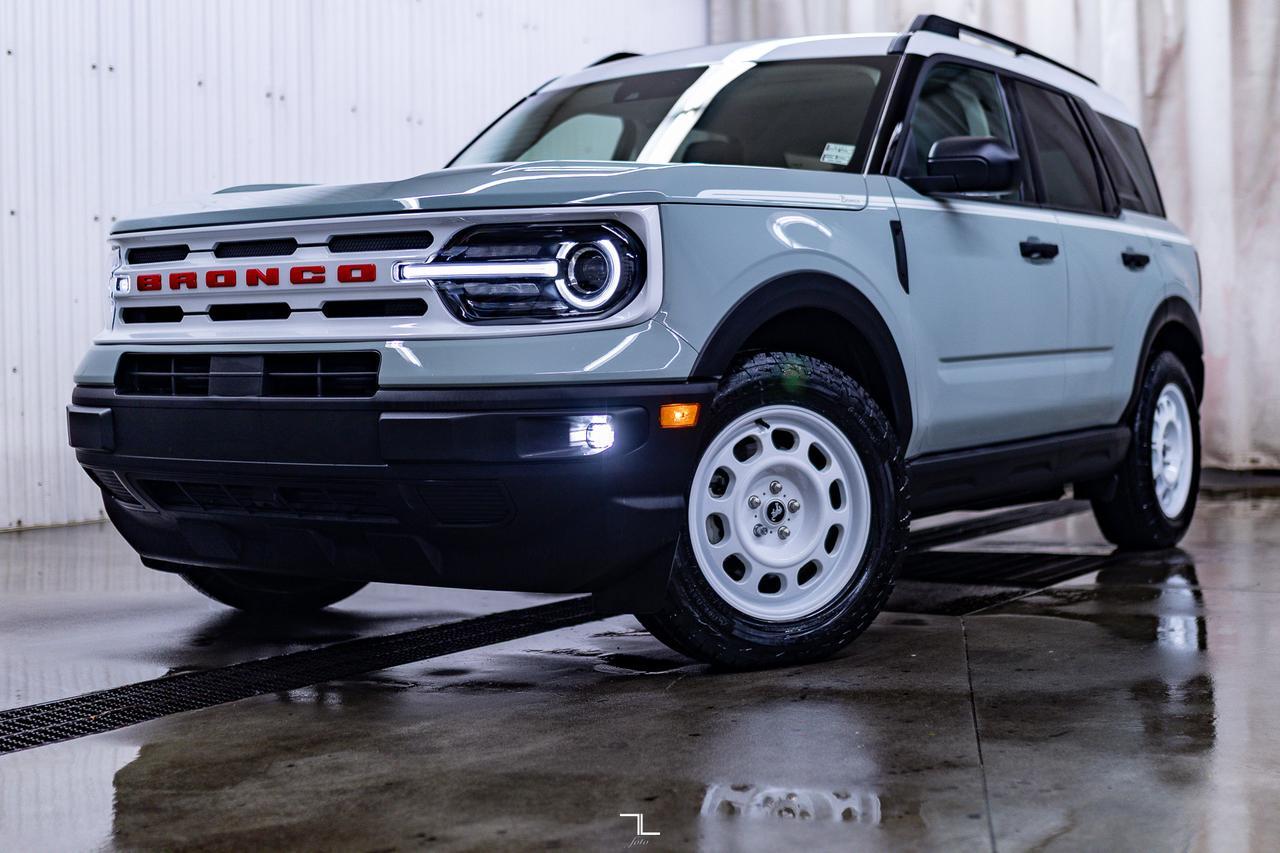 2023 Ford Bronco Sport AWD Heritage Nav Roof BCam Red Deer AB