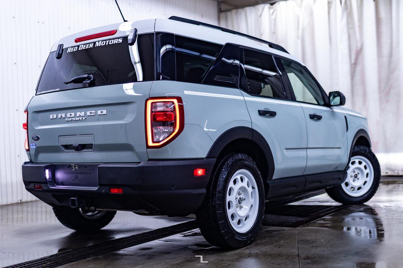 2023 Ford Bronco Sport AWD Heritage Nav Roof BCam Red Deer AB