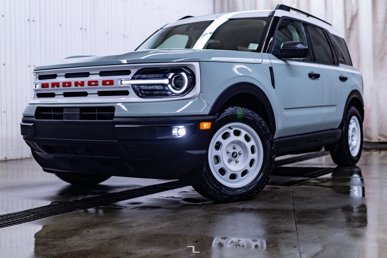 2023 Ford Bronco Sport AWD Heritage Nav Roof BCam Red Deer AB