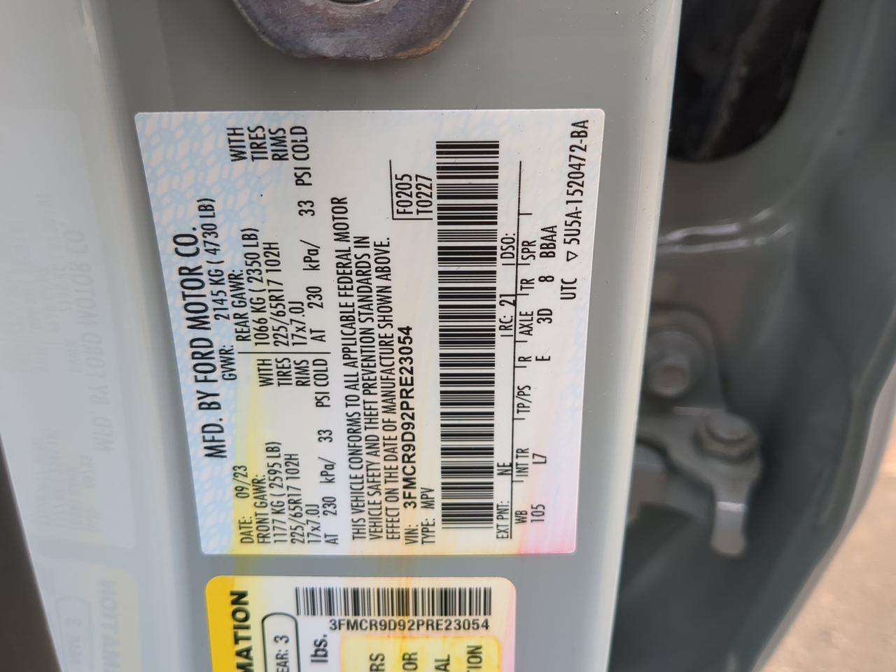 2023 Ford Bronco Sport Badlands Winder GA