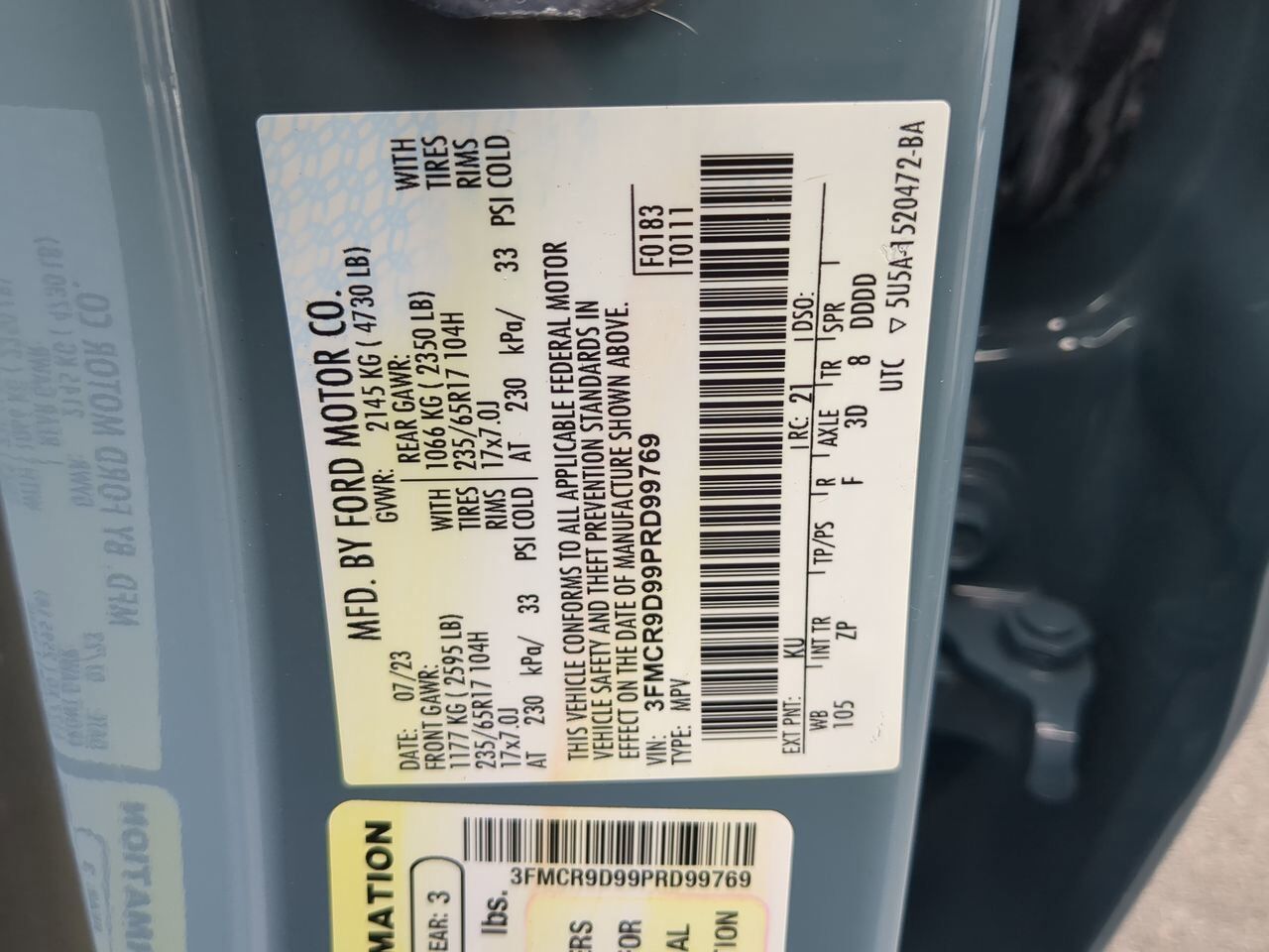 2023 Ford Bronco Sport Badlands Winder GA