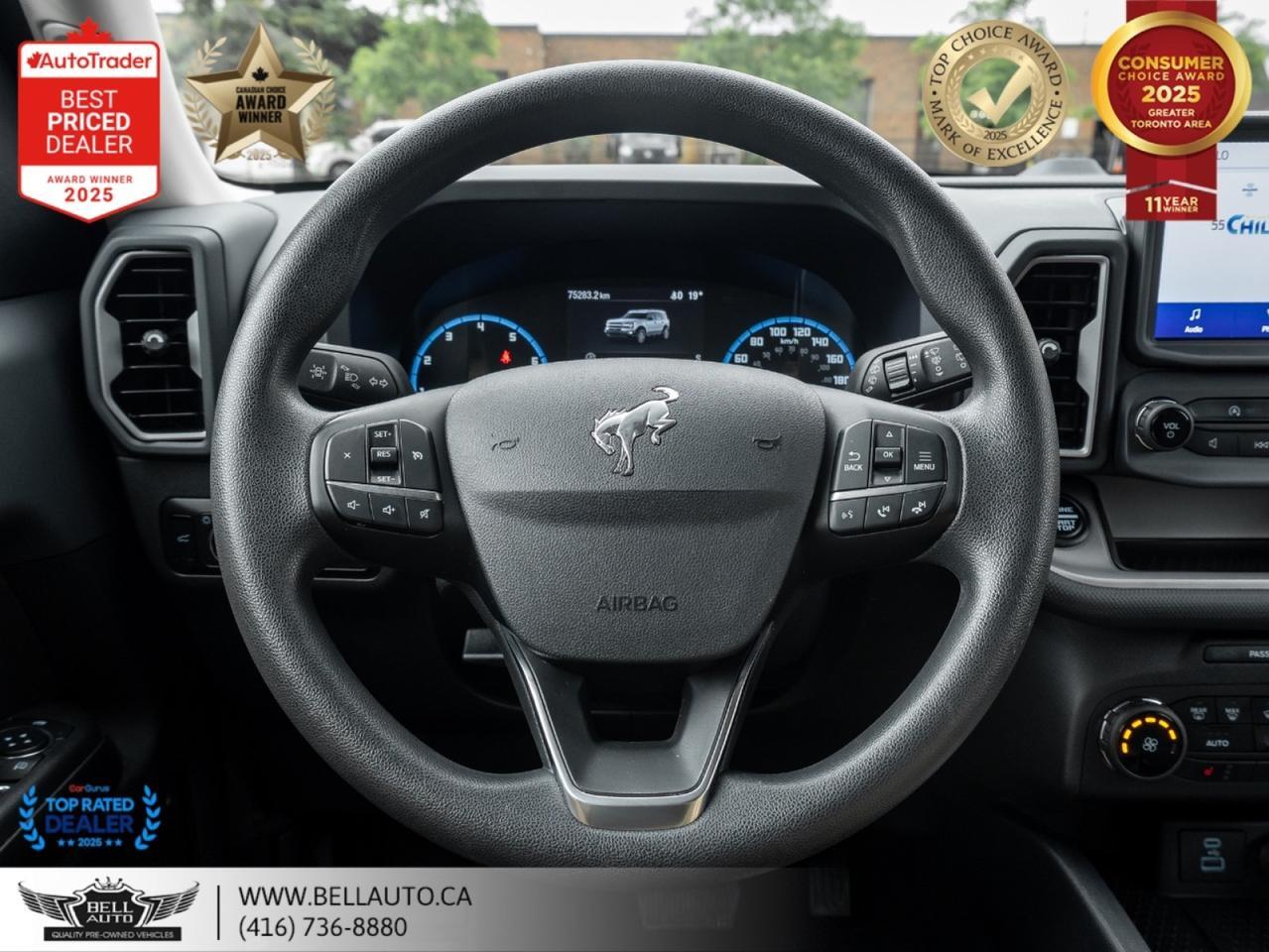 2023 Ford Bronco Sport Big Bend | CARPLAY | B.CAM | PWRSEATS | NOACCIDENT Toronto ON