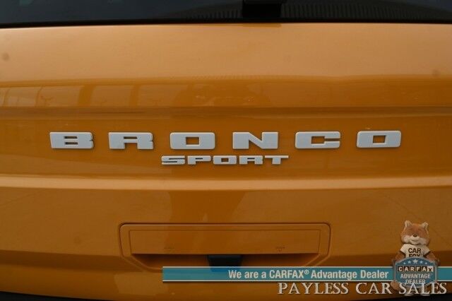 2023 Ford Bronco Sport Outer Banks / 4X4 / Auto Start / Technology Pkg / Co-Pilot Assist + / Power & Heated Leather Seats / Heated Steering Wheel / NAV / B&O Speakers / Lane Departure & Blind Spot / Back Up Cam / Only 17K Miles / 1-Owner Anchorage AK