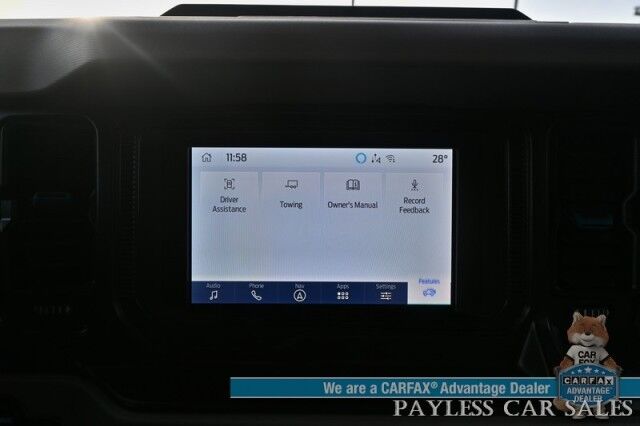 2023 Ford Bronco WILDTRAK / Advanced / 4X4 / Hard Top / Auto Start / Heated Leather Seats / NAV / Lane Departure & Blind Spot / Apple CarPlay & Android Auto / Back Up Camera / Cruise Control / Block Heater / Only 16K Miles Anchorage AK