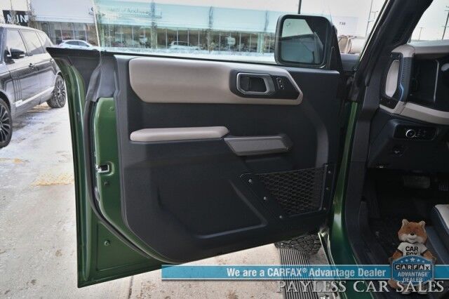 2023 Ford Bronco WILDTRAK / Advanced / 4X4 / Hard Top / Auto Start / Heated Leather Seats / NAV / Lane Departure & Blind Spot / Apple CarPlay & Android Auto / Back Up Camera / Cruise Control / Block Heater / Only 16K Miles Anchorage AK