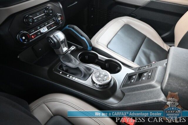 2023 Ford Bronco WILDTRAK / Advanced / 4X4 / Hard Top / Auto Start / Heated Leather Seats / NAV / Lane Departure & Blind Spot / Apple CarPlay & Android Auto / Back Up Camera / Cruise Control / Block Heater / Only 16K Miles Anchorage AK