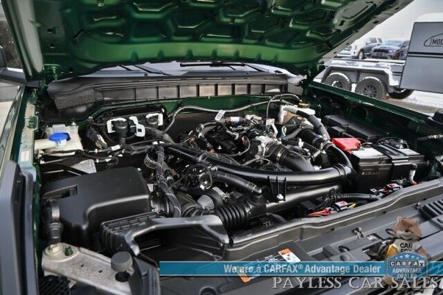 2023 Ford Bronco WILDTRAK / Advanced / 4X4 / Hard Top / Auto Start / Heated Leather Seats / NAV / Lane Departure & Blind Spot / Apple CarPlay & Android Auto / Back Up Camera / Cruise Control / Block Heater / Only 16K Miles Anchorage AK