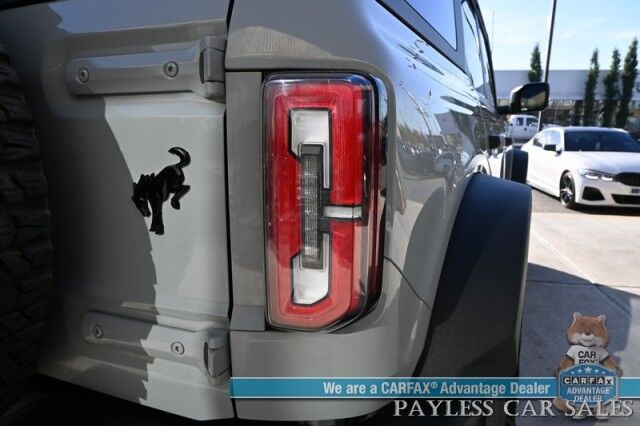 2023 Ford Bronco Wildtrak / 4X4 / LUX & HIGH Pkg / Auto Start / Power & Heated Leather Seats / Heated Steering / NAV / Co-Pilot 360 / Adaptive Cruise / Lane Departure & Blind Spot / Apple CarPlay & Android Auto / Tow Pkg / 1-Owner Anchorage AK