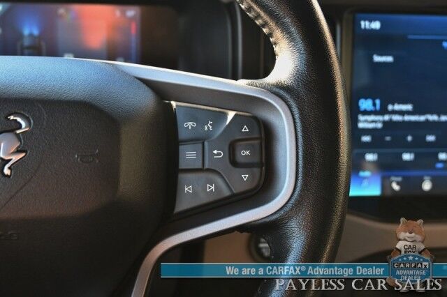 2023 Ford Bronco Wildtrak / 4X4 / LUX & HIGH Pkg / Auto Start / Power & Heated Leather Seats / Heated Steering / NAV / Co-Pilot 360 / Adaptive Cruise / Lane Departure & Blind Spot / Apple CarPlay & Android Auto / Tow Pkg / 1-Owner Anchorage AK