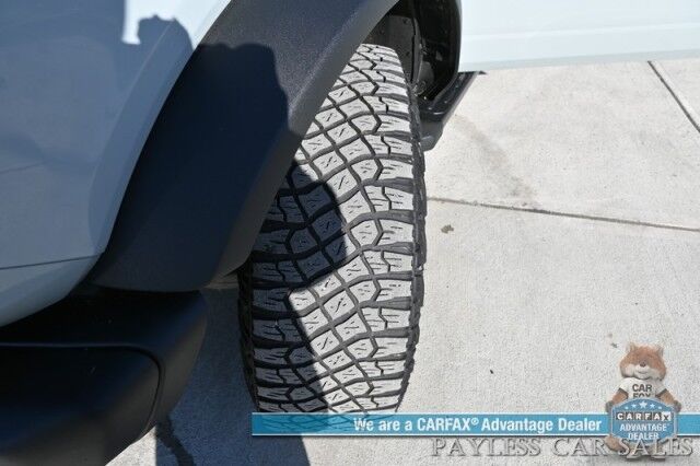 2023 Ford Bronco Wildtrak / 4X4 / LUX & HIGH Pkg / Auto Start / Power & Heated Leather Seats / Heated Steering / NAV / Co-Pilot 360 / Adaptive Cruise / Lane Departure & Blind Spot / Apple CarPlay & Android Auto / Tow Pkg / 1-Owner Anchorage AK