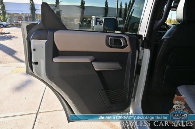2023 Ford Bronco Wildtrak / 4X4 / LUX & HIGH Pkg / Auto Start / Power & Heated Leather Seats / Heated Steering / NAV / Co-Pilot 360 / Adaptive Cruise / Lane Departure & Blind Spot / Apple CarPlay & Android Auto / Tow Pkg / 1-Owner Anchorage AK