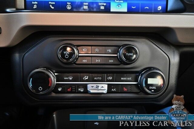 2023 Ford Bronco Wildtrak / 4X4 / LUX & HIGH Pkg / Auto Start / Power & Heated Leather Seats / Heated Steering / NAV / Co-Pilot 360 / Adaptive Cruise / Lane Departure & Blind Spot / Apple CarPlay & Android Auto / Tow Pkg / 1-Owner Anchorage AK