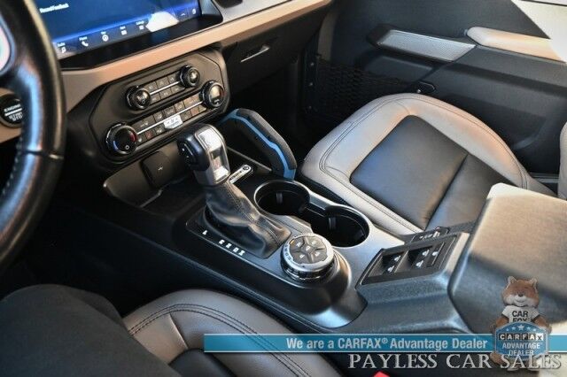2023 Ford Bronco Wildtrak / 4X4 / LUX & HIGH Pkg / Auto Start / Power & Heated Leather Seats / Heated Steering / NAV / Co-Pilot 360 / Adaptive Cruise / Lane Departure & Blind Spot / Apple CarPlay & Android Auto / Tow Pkg / 1-Owner Anchorage AK