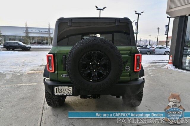2023 Ford Bronco Wildtrak / Advanced / 4X4 / Hard Top / Auto Start / Power & Heated Leather Seats / NAV / Lane Departure & Blind Spot / Apple CarPlay & Android Auto / Back Up Camera / Cruise Control / Block Heater / Only 16K Miles Anchorage AK 2023 Ford Bronco Wildtrak / Advanced / 4X4 / Hard Top / Auto Start / Power & Heated Leather Seats / NAV / Lane Departure & Blind Spot / Apple CarPlay & Android Auto / Back Up Camera / Cruise Control / Block Heater / Only 16K Miles Anchorage AK