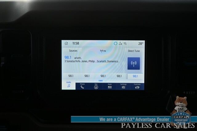 2023 Ford Bronco Wildtrak / Advanced / 4X4 / Hard Top / Auto Start / Power & Heated Leather Seats / NAV / Lane Departure & Blind Spot / Apple CarPlay & Android Auto / Back Up Camera / Power Running Boards / Tow Pkg / Only 16K Miles Anchorage AK 2023 Ford Bronco Wildtrak / Advanced / 4X4 / Hard Top / Auto Start / Power & Heated Leather Seats / NAV / Lane Departure & Blind Spot / Apple CarPlay & Android Auto / Back Up Camera / Power Running Boards / Tow Pkg / Only 16K Miles Anchorage AK