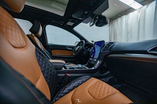 2023 Ford Edge AWD Titanium Leather Roof Nav BCam Red Deer AB