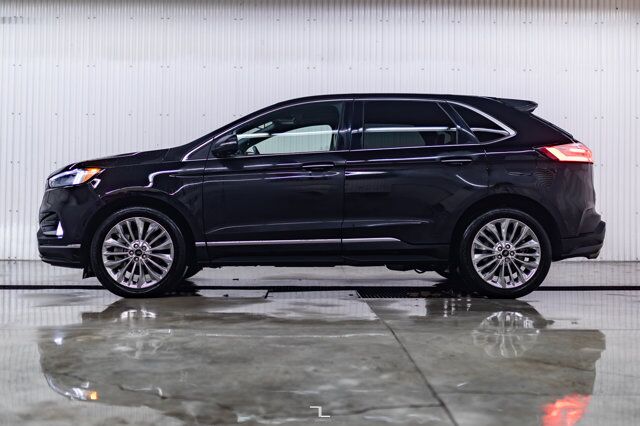 2023 Ford Edge AWD Titanium Leather Roof Nav BCam Red Deer AB