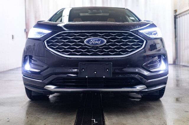 2023 Ford Edge AWD Titanium Leather Roof Nav BCam Red Deer AB