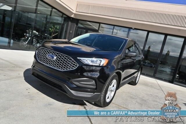 2023 Ford Edge SE / AWD / Premium Cloth Seats / Lane Departure & Blind Spot Alert / Apple CarPlay & Android Auto / Bluetooth / Back Up Camera / Keyless Entry & Start / Auto High Beam Headlights / 28 MPG / 1-Owner Anchorage AK