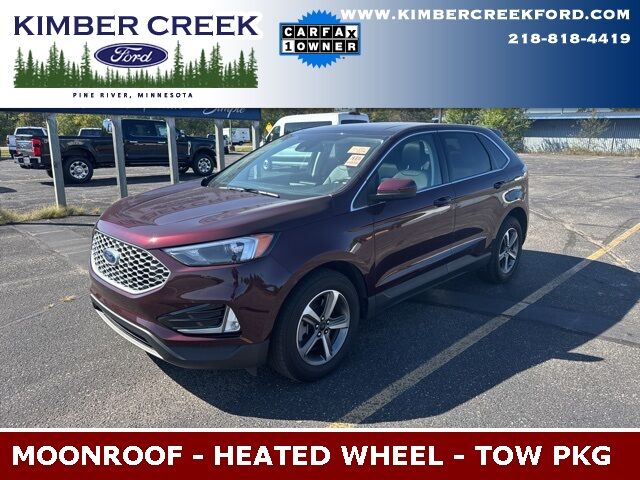 Used 2023 Ford Edge SEL with VIN 2FMPK4J97PBA48046 for sale in Pine River, Minnesota