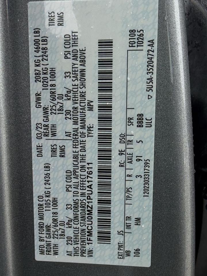 2023 Ford Escape Hybrid ST-Line San Clemente CA