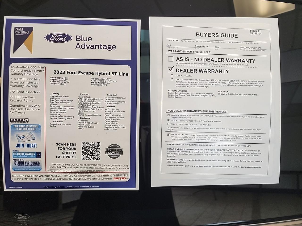 2023 Ford Escape Hybrid ST-Line Richmond VA