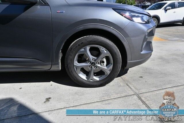 2023 Ford Escape ST-Line / AWD / Auto Start / Cold Weather Pkg / Heated Leather Trim Seats / Heated Steering Wheel / Blind Spot & Lane Departure Alert / Backup Camera / Keyless Entry & Start / Apple CarPlay & Android Auto / 1-Owner Anchorage AK