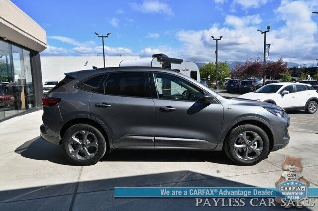2023 Ford Escape ST-Line / AWD / Auto Start / Cold Weather Pkg / Heated Leather Trim Seats / Heated Steering Wheel / Blind Spot & Lane Departure Alert / Backup Camera / Keyless Entry & Start / Apple CarPlay & Android Auto / 1-Owner Anchorage AK