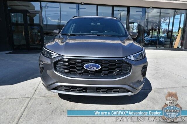 2023 Ford Escape ST-Line / AWD / Auto Start / Cold Weather Pkg / Heated Leather Trim Seats / Heated Steering Wheel / Blind Spot & Lane Departure Alert / Backup Camera / Keyless Entry & Start / Apple CarPlay & Android Auto / 1-Owner Anchorage AK