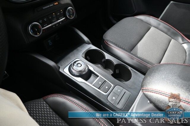 2023 Ford Escape ST-Line / AWD / Cold Weather Pkg / Auto Start / Power & Heated Leather Seats / Heated Steering Wheel / Lane Watch & Blind Spot / Apple CarPlay & Android Auto / Back Up Cam / 32 MPG / 1-Owner Anchorage AK