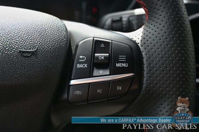 2023 Ford Escape ST-Line / AWD / Cold Weather Pkg / Auto Start / Power & Heated Leather Seats / Heated Steering Wheel / Lane Watch & Blind Spot / Apple CarPlay & Android Auto / Back Up Cam / 32 MPG / 1-Owner Anchorage AK