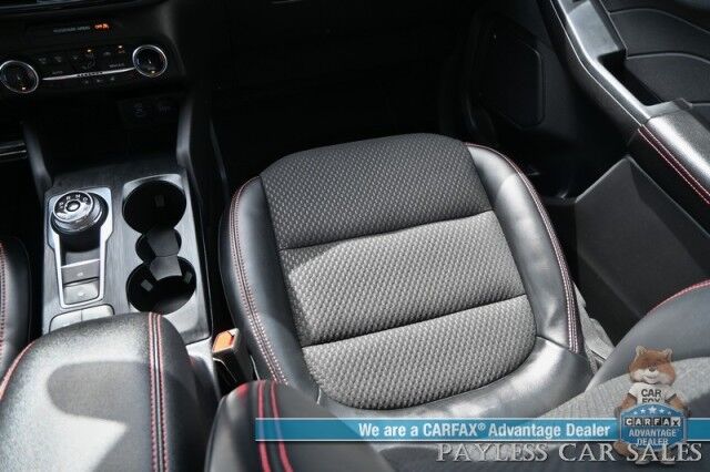 2023 Ford Escape ST-Line / AWD / Cold Weather Pkg / Auto Start / Power & Heated Leather Seats / Heated Steering Wheel / Lane Watch & Blind Spot / Apple CarPlay & Android Auto / Back Up Cam / 32 MPG / 1-Owner Anchorage AK
