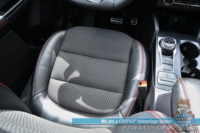 2023 Ford Escape ST-Line / AWD / Cold Weather Pkg / Auto Start / Power & Heated Leather Seats / Heated Steering Wheel / Lane Watch & Blind Spot / Apple CarPlay & Android Auto / Back Up Cam / 32 MPG / 1-Owner Anchorage AK