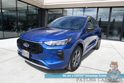 2023_Ford_Escape_ST-Line / AWD / Cold Weather Pkg / Auto Start / Power & Heated Leather Seats / Heated Steering Wheel / Lane Watch & Blind Spot / Apple CarPlay & Android Auto / Back Up Cam / 32 MPG / 1-Owner_ Anchorage AK