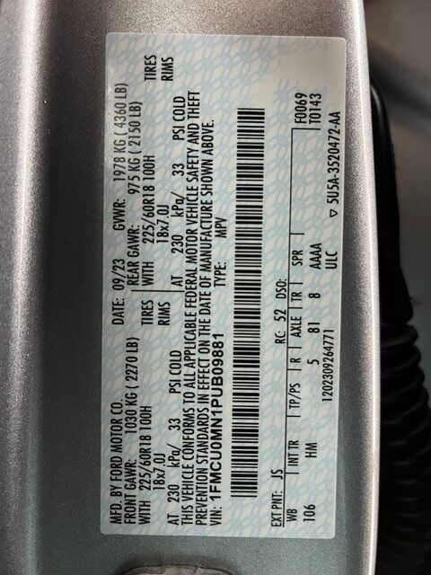 2023 Ford Escape ST-Line Carrollton TX