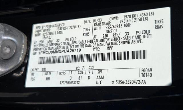 2023 Ford Escape ST-Line Roseville CA