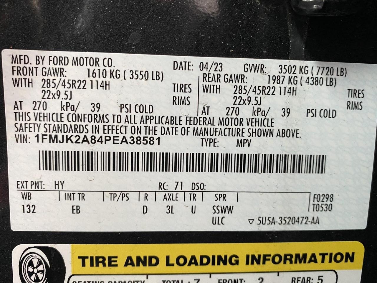 2023 Ford Expedition Max Limited Richmond Hill NY