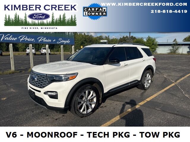 Used 2023 Ford Explorer Platinum with VIN 1FM5K8HC1PGB72967 for sale in Pine River, Minnesota