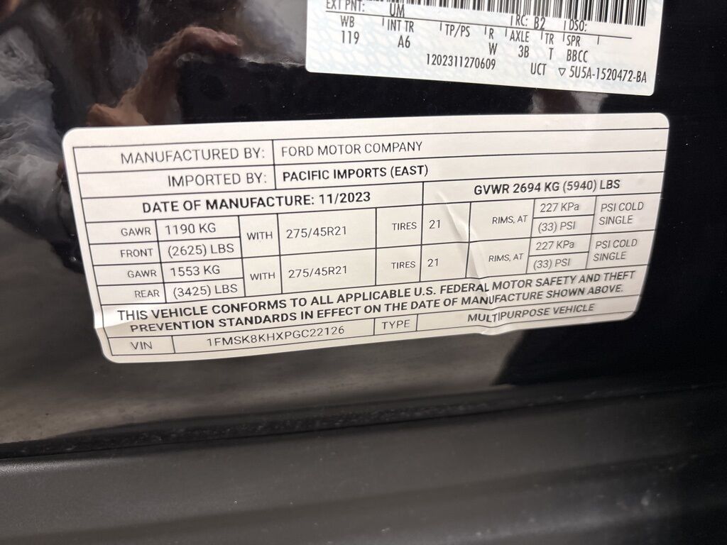 2023 Ford Explorer ST-Line 4WD Minocqua WI